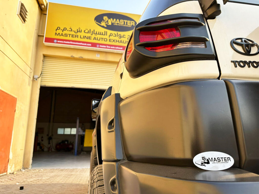 Car exhaust dubai MasterLine auto exhaust shop UAE